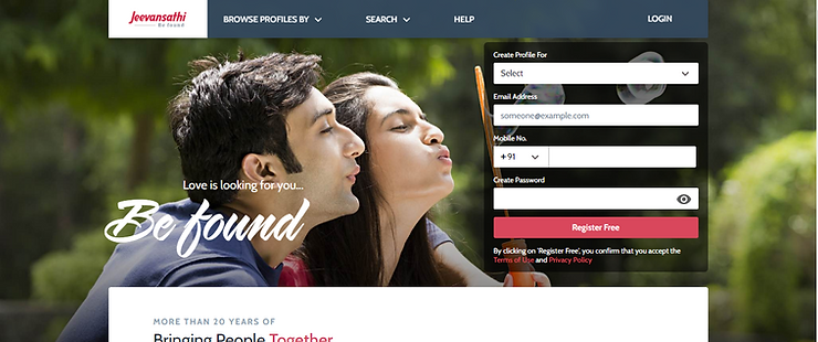 best matrimonial sites in India