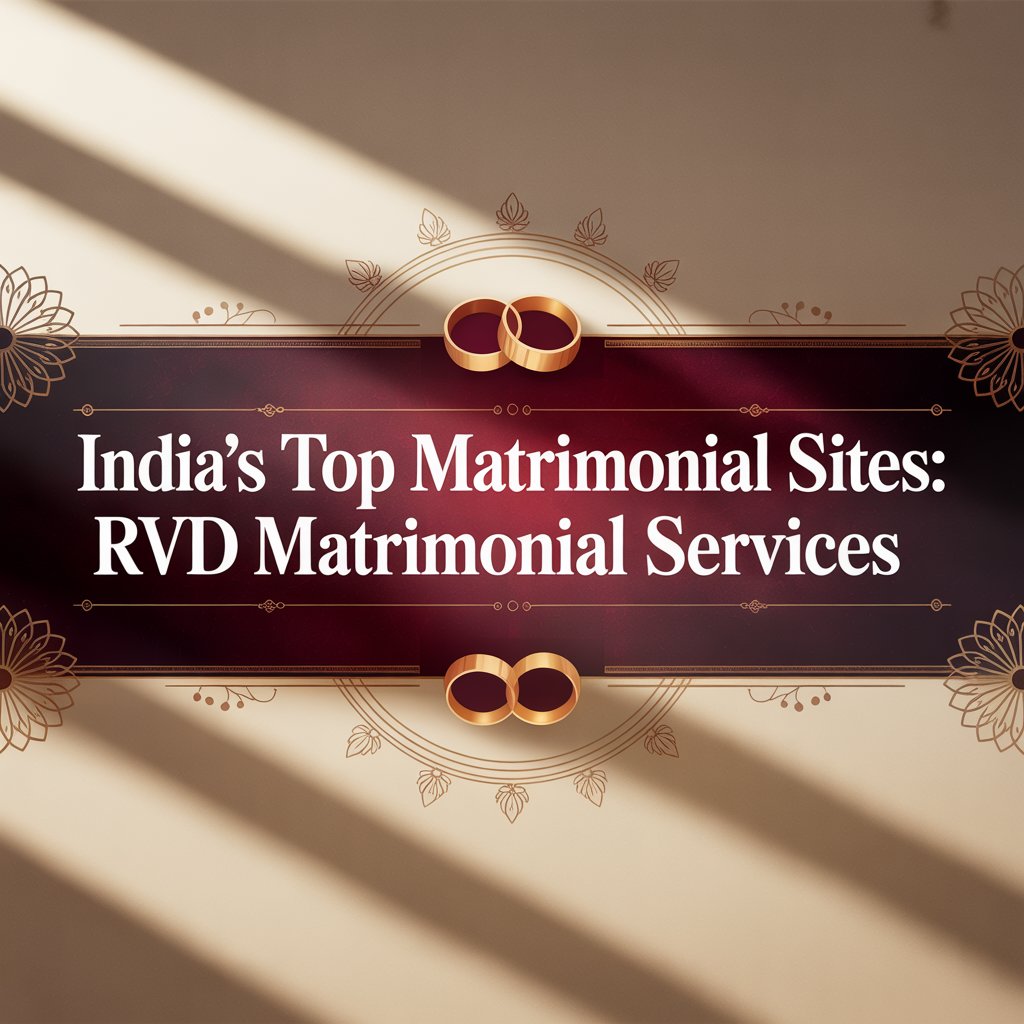India’s Top Matrimonial Sites: RVD Matrimonial Services